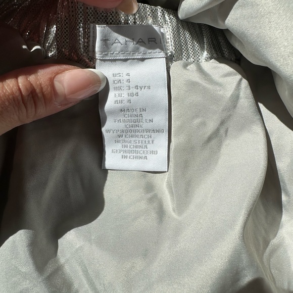 Tahari Matching Skirt/Top Outfit 4T - Picture 8 of 10